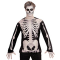 Knochi Der Knochenmann Skelett Langarmshirt Herren