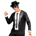 Blues Brother Langarm T-Shirt Herren