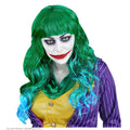 Grüne Algenzauber Meerjungfrau Joker Perücke