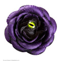 Haarclip Purple Rose Mit Finsterem Katzenauge