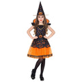 Kürbishexe Halloween Kostüm für Mädchen