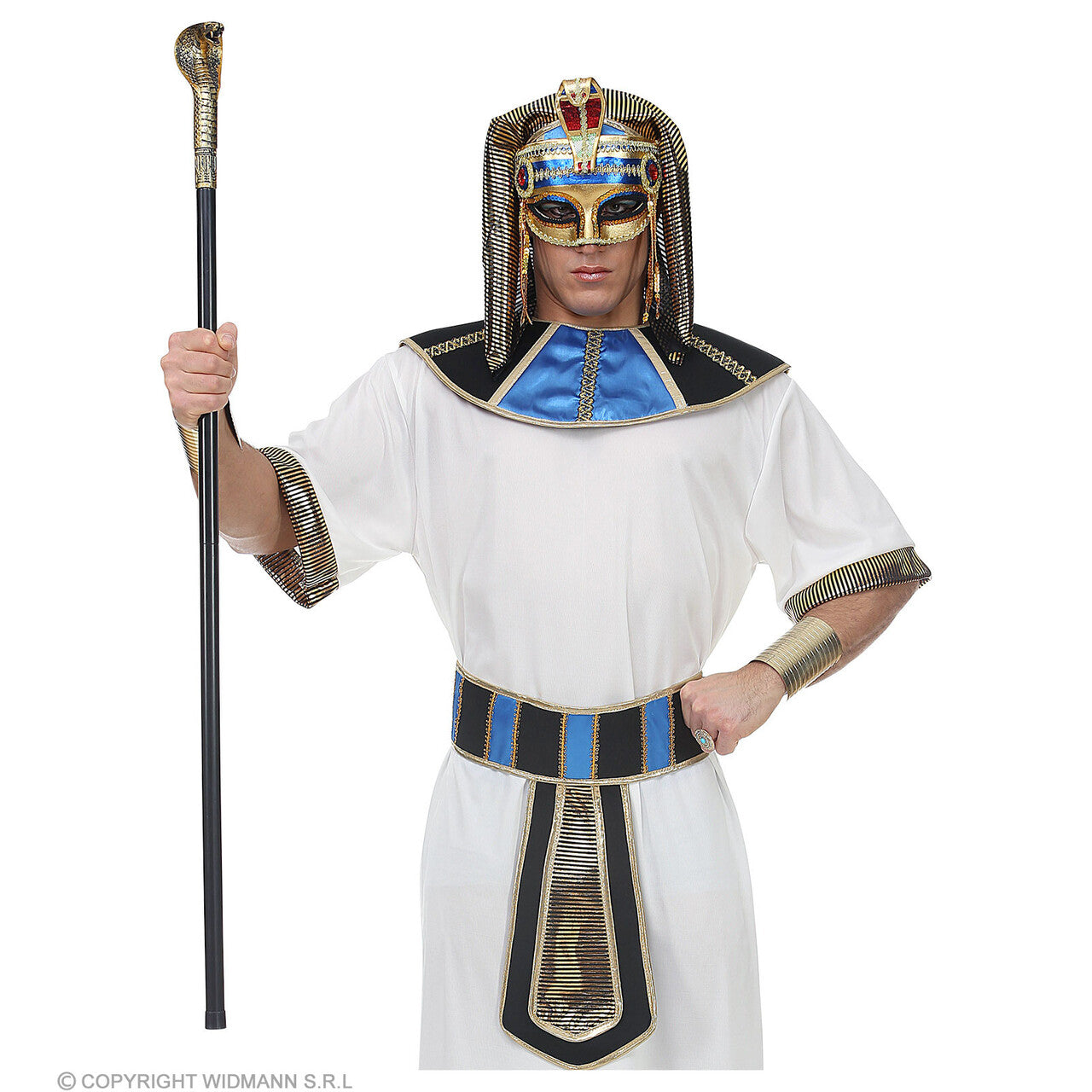 Op deze afbeelding zie je een Accessoires, van het merk Widmann. Scepter Machtige Farao 110 Centimeter