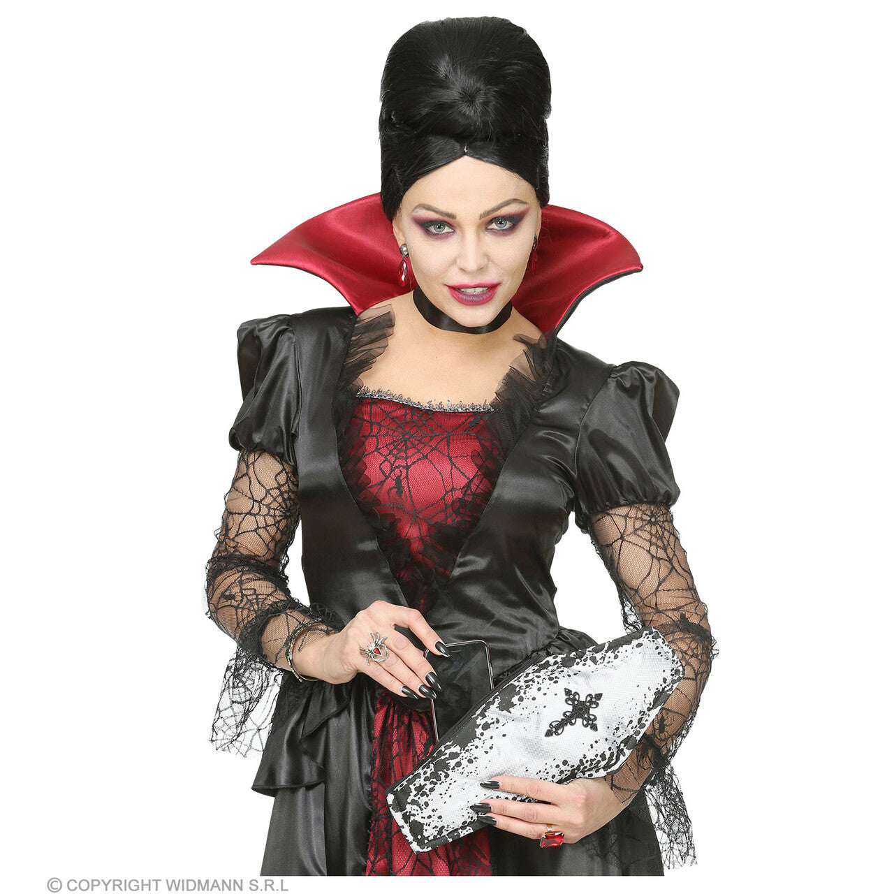 Op deze afbeelding zie je een Accessoires, van het merk Widmann. Doodskist Tas Halloween