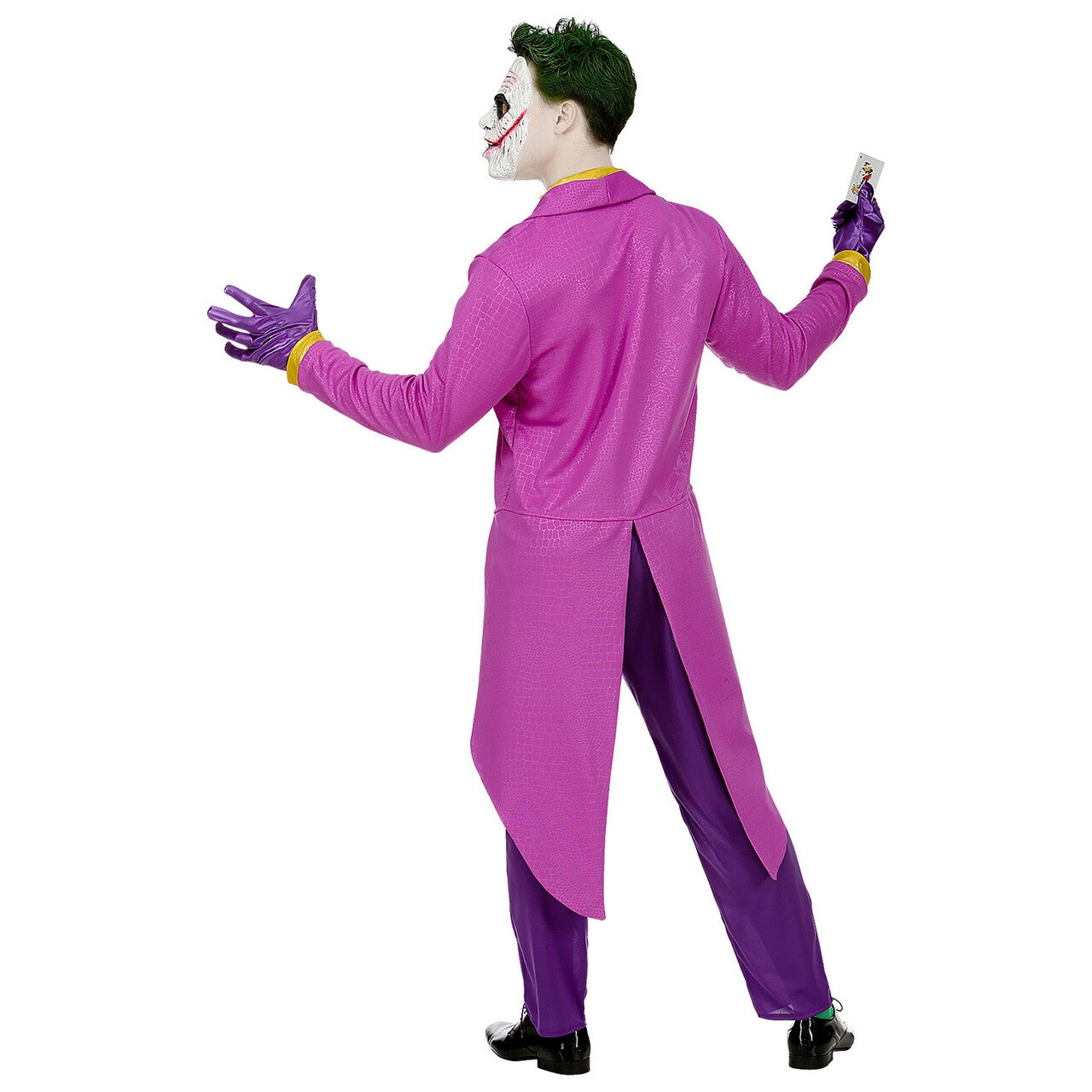 Op deze afbeelding zie je een Kostuums, van het merk Widmann. Belachelijk Dwaze Joker Man Kostuum