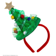 Op deze afbeelding zie je een Accessoires, van het merk Widmann. Versierde Kerstboom Hoofdband