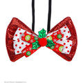 Rote Weihnachtsfliege Mit Ilex