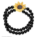 Perlenarmband Hippie Mit Sonnenblume