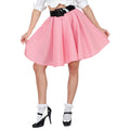 Faltenrock Rock And Roll Rosa Damen