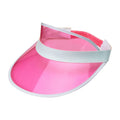 Neon Sonnenkappe 80er Pink