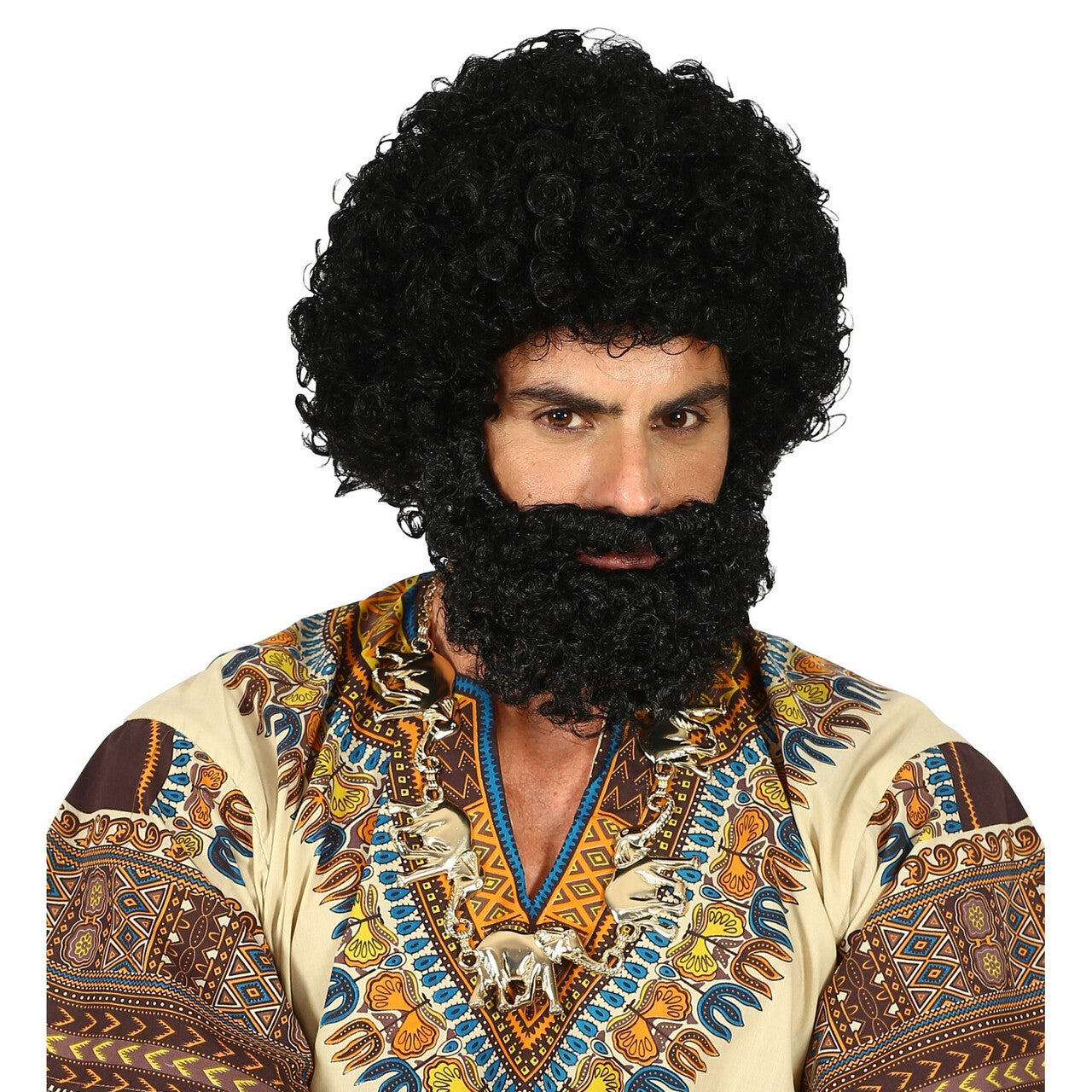 Op deze afbeelding zie je een Accessoires, van het merk Widmann. Pruik En Baard Volop Haar