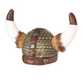 Wikinger Hörnerhelm Mit Fellbesatz