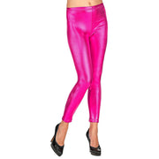 Op deze afbeelding zie je een Accessoires, van het merk Widmann. Metallic Roze Legging Mindy
