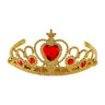 Goldenes Diadem Mit Roten Juwelen
