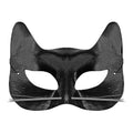 Augenmaske Schwarze Katze Mit Schnurrhaaren