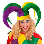 Op deze afbeelding zie je een Accessoires, van het merk Widmann. Jokermuts Met Tingeling Belletjes