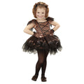 Flexibler Tanzender Leoparden -Ballerina Kostüm für Mädchen