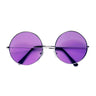 Coole Große 70er-Jahre Brille Lila