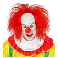 Leuchtend Roter Wütender Clown -Haarschnitt