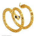 Goldene Schlangenarmband Ägyptische Schönheit