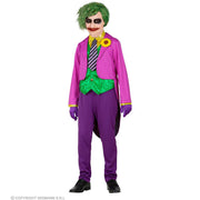 Op deze afbeelding zie je een Kostuums, van het merk Widmann. Ondeugende Joker Junior Jongen Kostuum