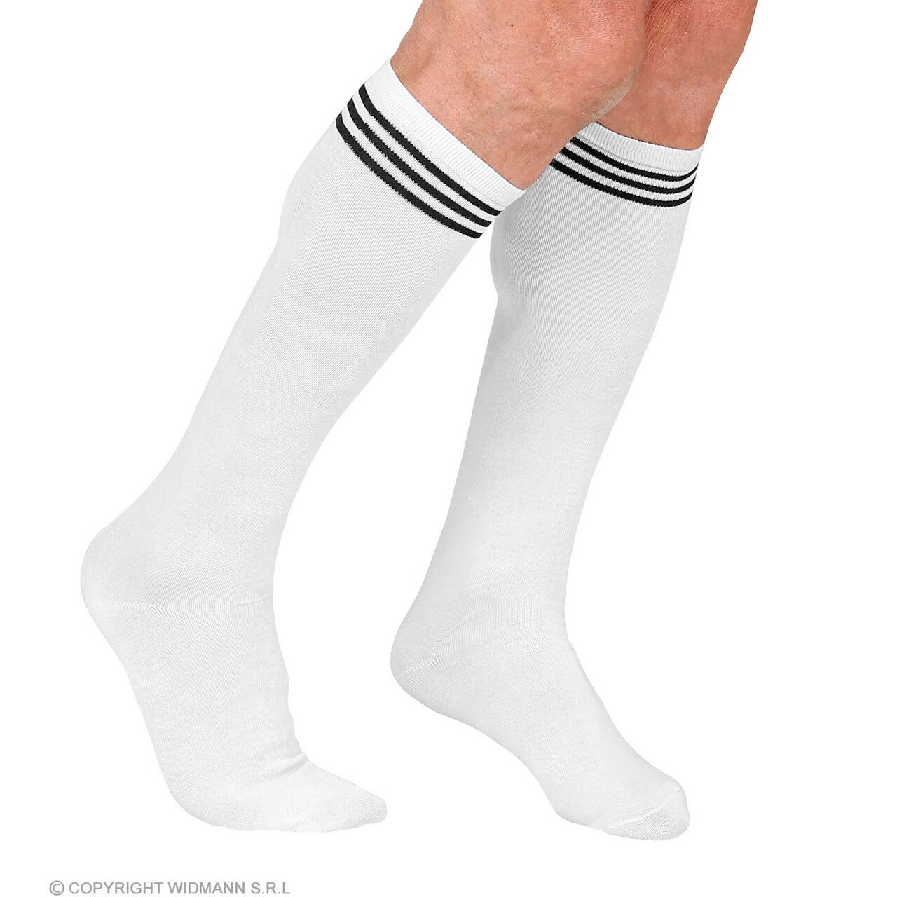 Op deze afbeelding zie je een Accessoires, van het merk Widmann. Sportsokken Lang Wit