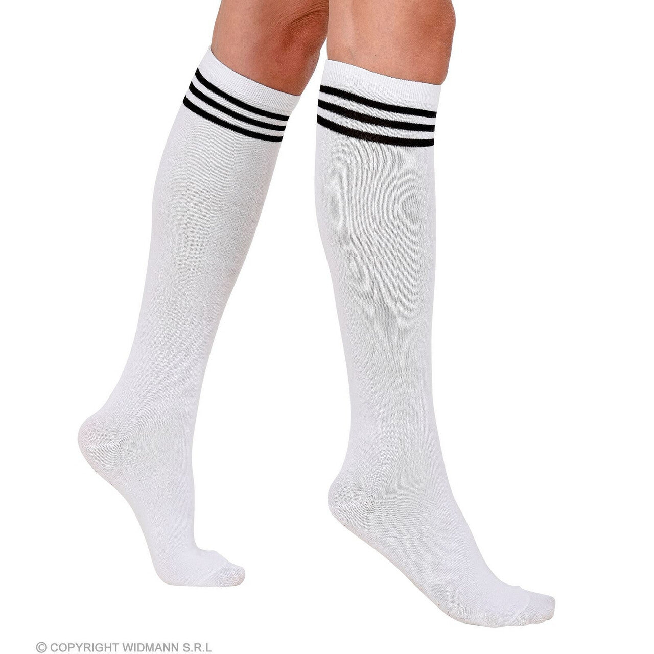 Op deze afbeelding zie je een Accessoires, van het merk Widmann. Sportsokken Lang Wit
