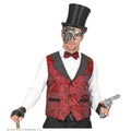 Graf Dracula Steampunk Weste Herren