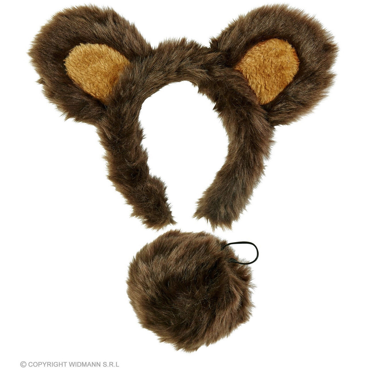 Op deze afbeelding zie je een Accessoires, van het merk Widmann. Knuffel Beer Set, Oren En Staart