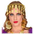 Goldene Ohrringe Mit Münzanhängern Gipsy