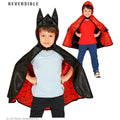 Batman Und Spiderman Wendeumhang für Kinder