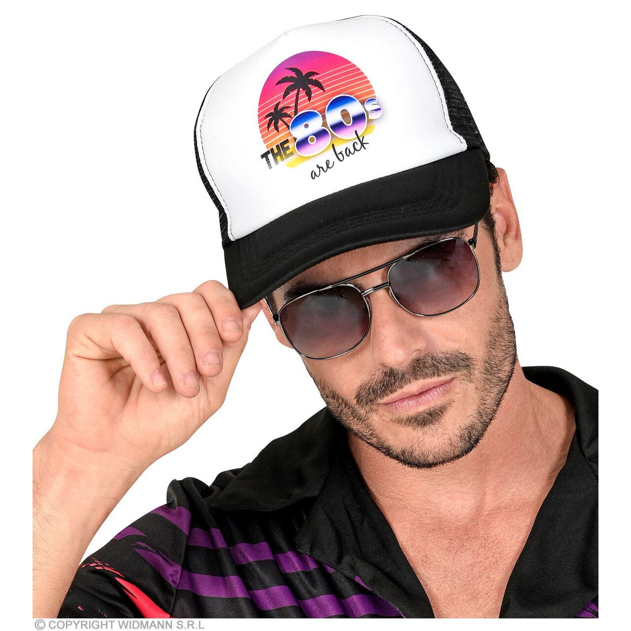 Op deze afbeelding zie je een Accessoires, van het merk Widmann. 80s Are Back Miami Pet
