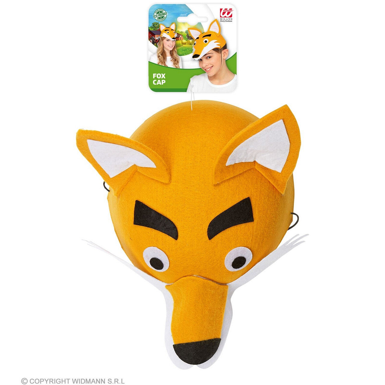 Op deze afbeelding zie je een Accessoires, van het merk Widmann. Vossenstreken Op Je Hoofd