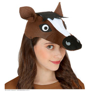 Op deze afbeelding zie je een Accessoires, van het merk Widmann. Hop Hop In Galop Paard Op Je Hoofd