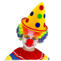 Punktehut Clown Gelb