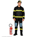 Lebensretter Feuerwehr Herrenkostüm