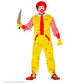 Mcmörder Fastfood-Clown Herrenkostüm