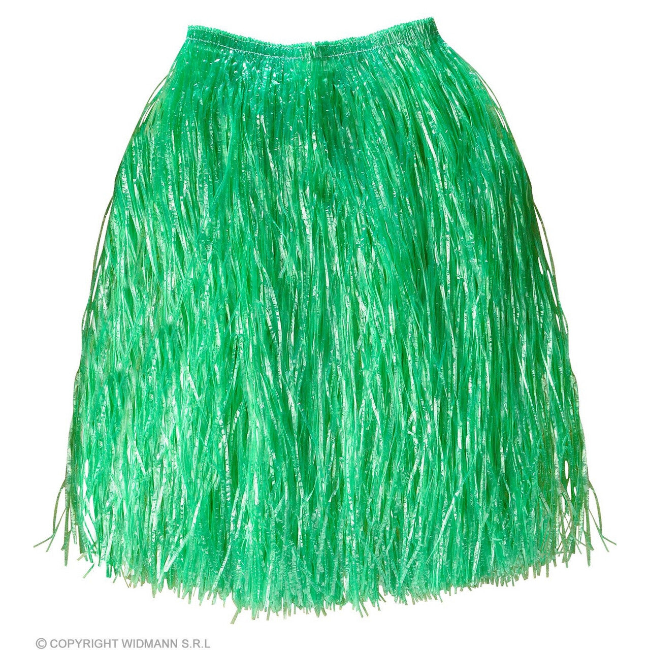 Op deze afbeelding zie je een Kostuums, van het merk Widmann. Alani Hawaiirok 75 Centimeter, Groen Vrouw