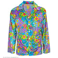 Hippie-Blütenzauber Bluse Herren