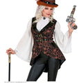 Rad Der Zeit Steampunk-Weste Damen