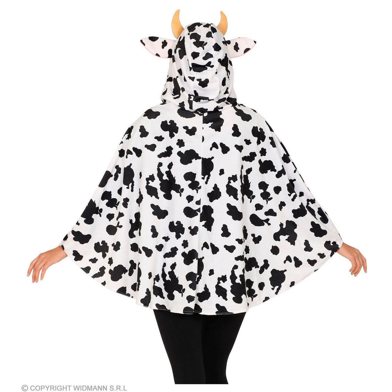 Op deze afbeelding zie je een Kostuums, van het merk Widmann. Berta De Beste Koe Poncho