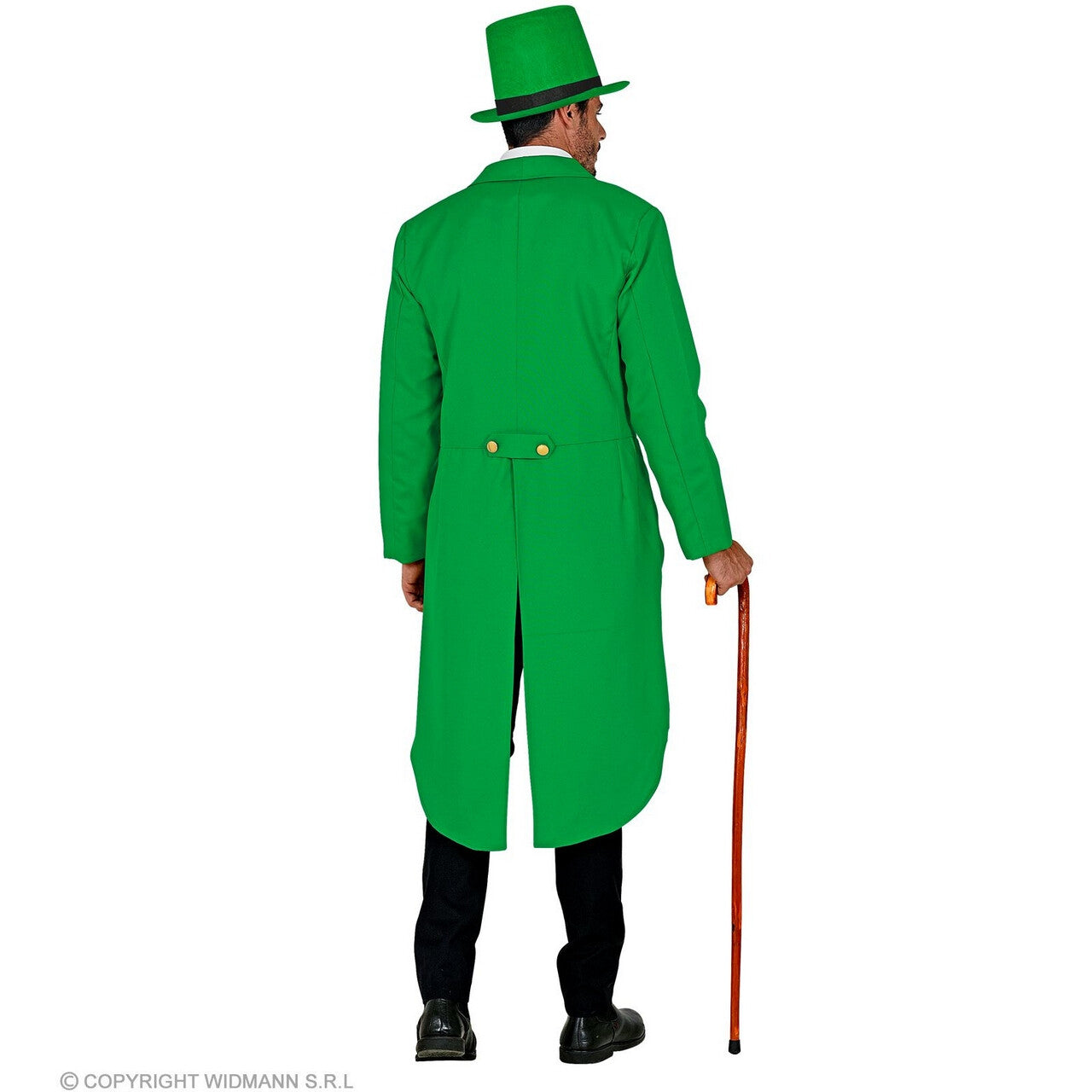 Op deze afbeelding zie je een Kostuums, van het merk Widmann. Patrick Green Slipjas Man