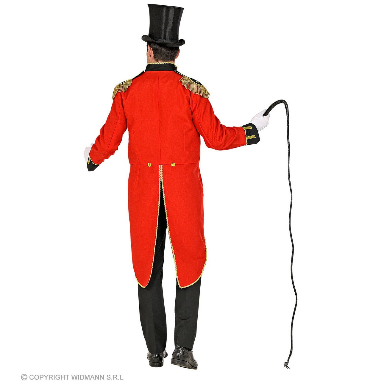Op deze afbeelding zie je een Kostuums, van het merk Widmann. Circus Directeur Ben De Baas Man