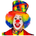 Bunter Hut Clown Kariert