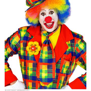 Op deze afbeelding zie je een Accessoires, van het merk Widmann. Vrolijke Stropdas Clown Geblokt
