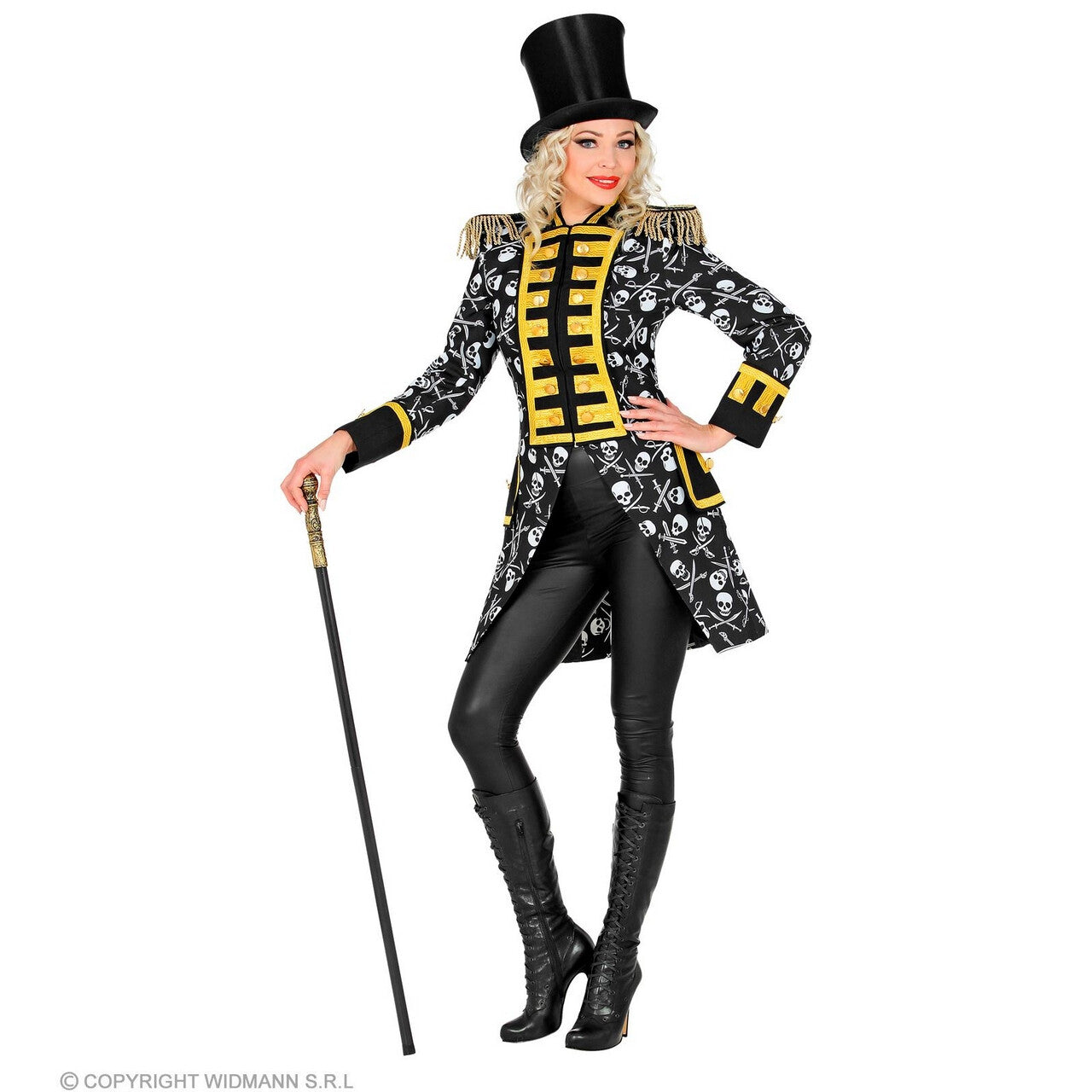 Op deze afbeelding zie je een Kostuums, van het merk Widmann. Plaag Van De Zee Piraat Vrouw