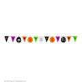 Bunte Halloween-Girlande 3,60 Meter