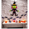 Grüne Halloween Hexe 53 Zentimeter