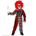 Gruseliger Horror-Clown Kostüm für Jungen