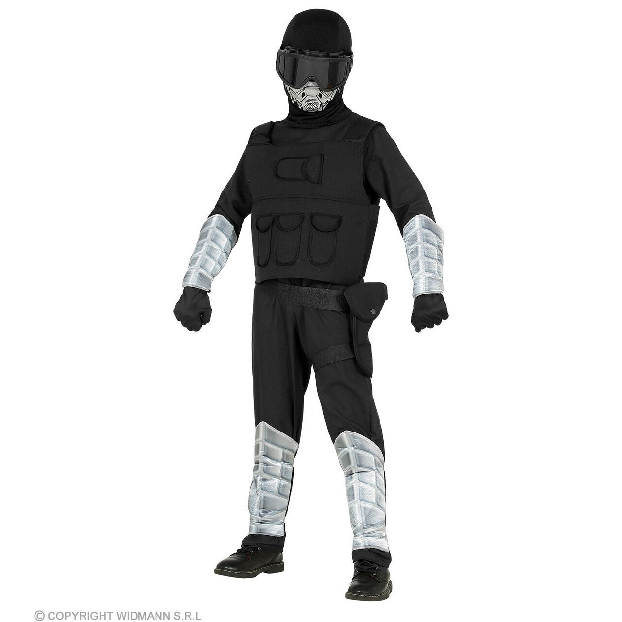 Op deze afbeelding zie je een Kostuums, van het merk Widmann. Special Forces Special Task Jongen Kostuum