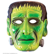 Op deze afbeelding zie je een Accessoires, van het merk Widmann. Frankenstein Plastic Masker